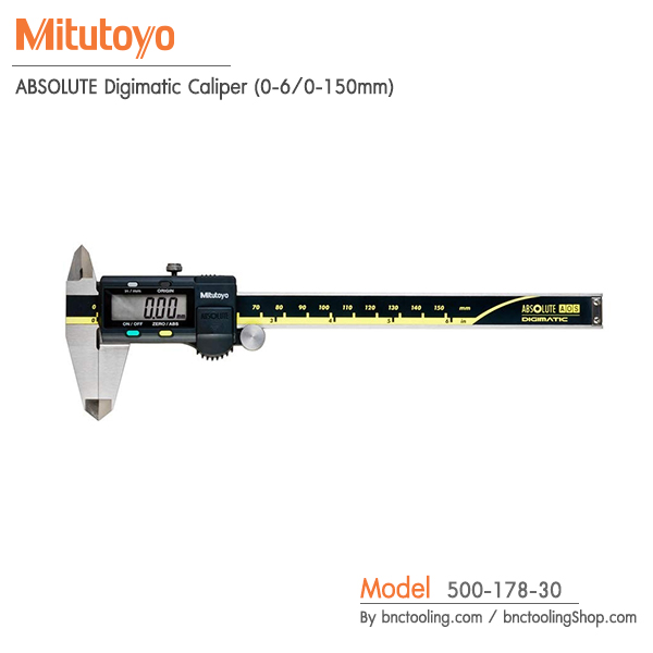 Mitutoyo,ABSOLUTE Digimatic Caliper (0-6/0-150mm),500-178-30