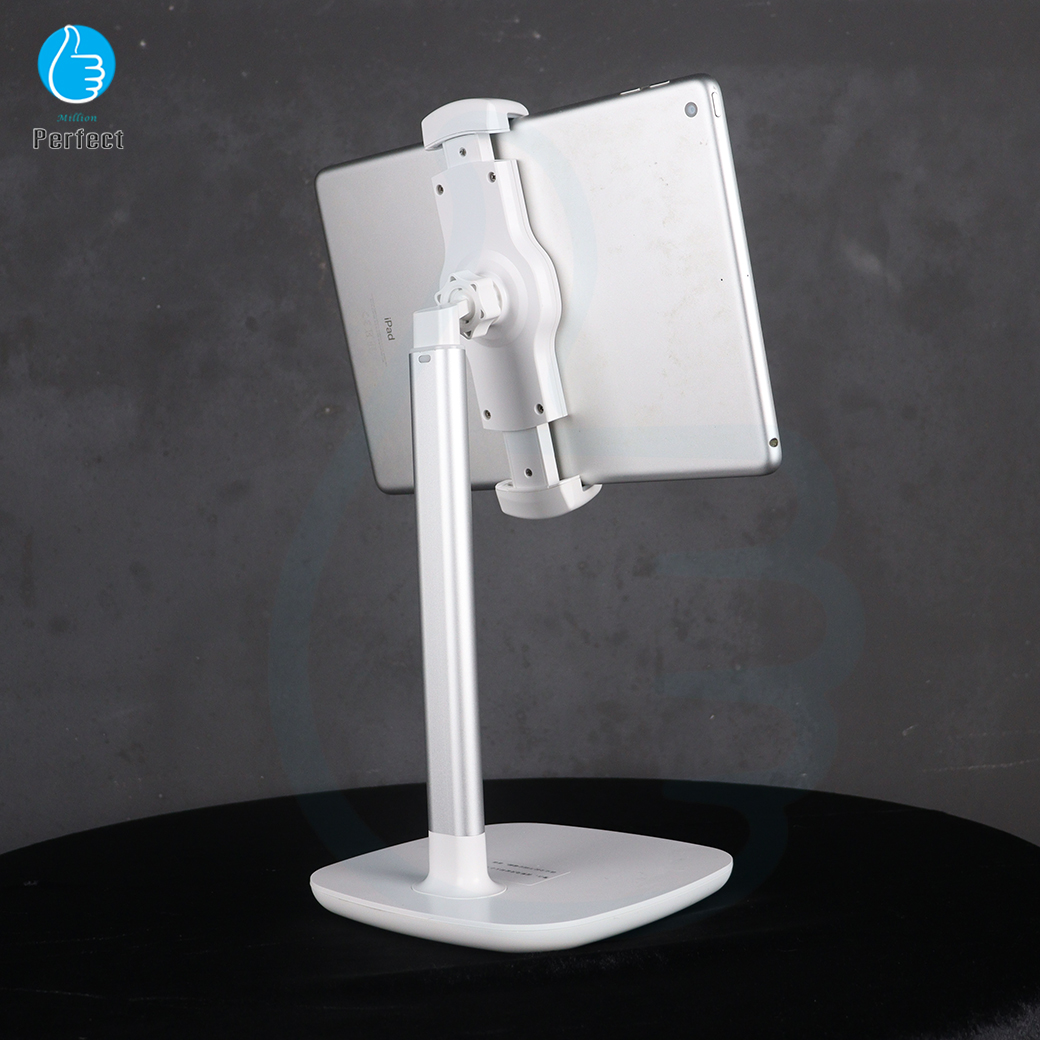 ขาตั้งไอแพด แท๊บเล็ต มือถือ แบบพกพา พับเก็บได้ มีแผ่นยางกันลื่น หมุนได้ 360 องศา รุ่น IP22