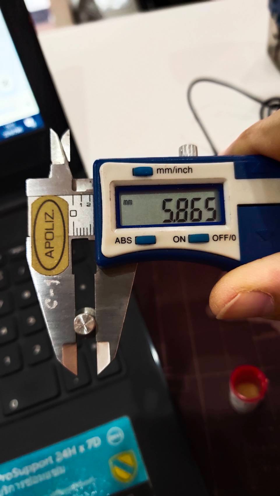 Diamond indenter (for HRC hardness tester). หัวกดเพรช สำหรับเคื่องทดสอบความแข็ง Rockwell Hardness Tester. Diamond indenter (for HRC hardness tester)