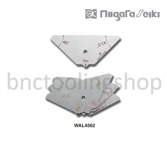 เกจเช็คมุม,Angle Limit Gauges,Niigataseiki,WAL4562