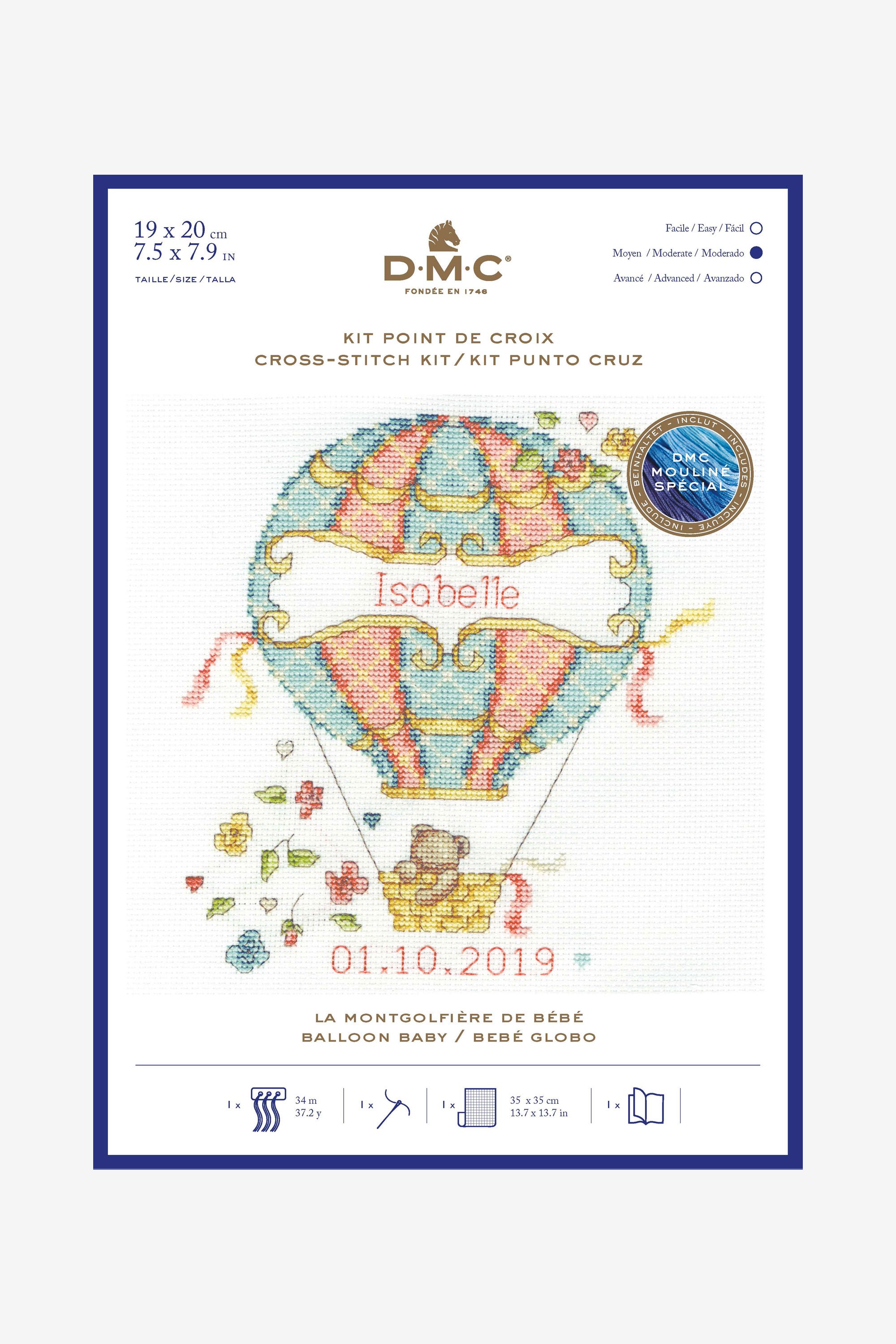DMC - ชุด kit งานปักครอสติสบอลลูน