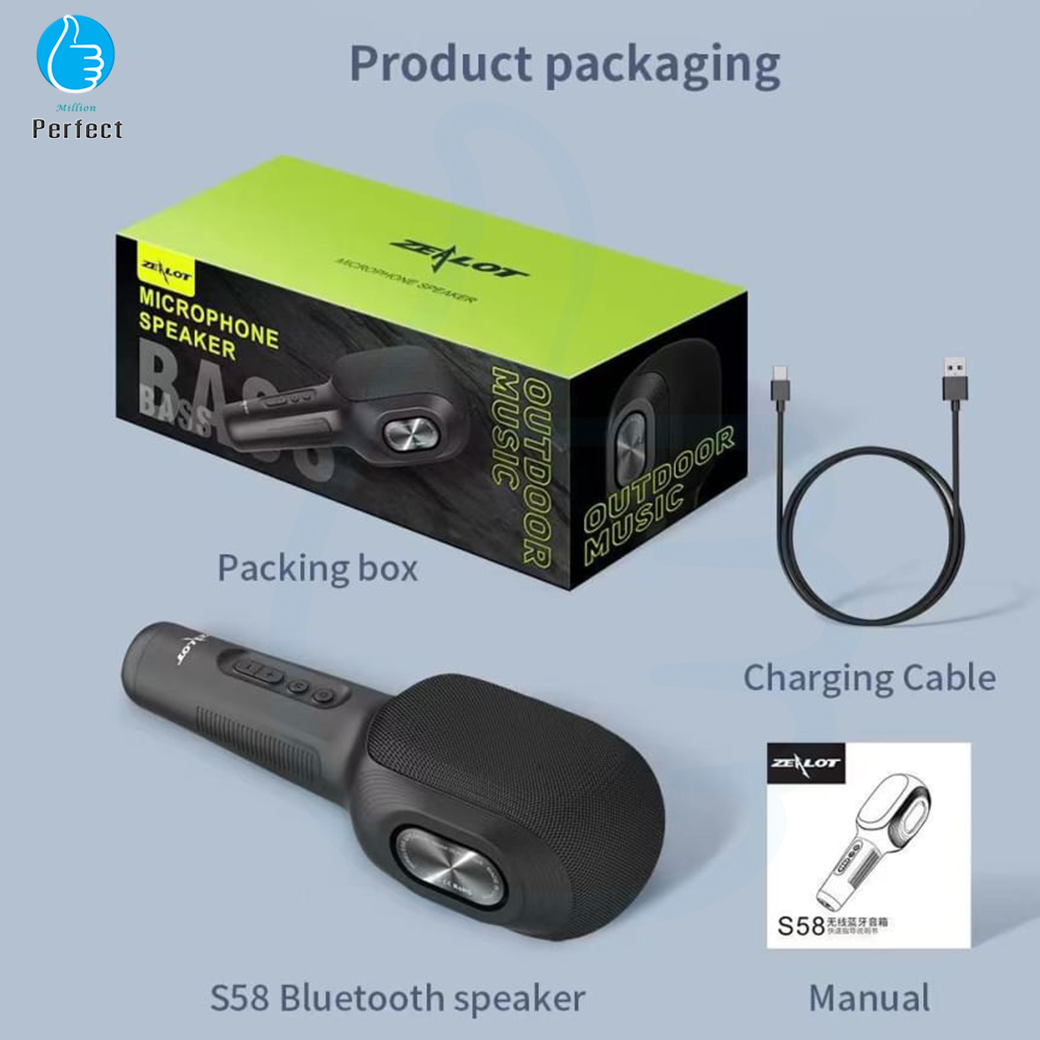 Microphone Speaker ZZEALOT รุ่น S58