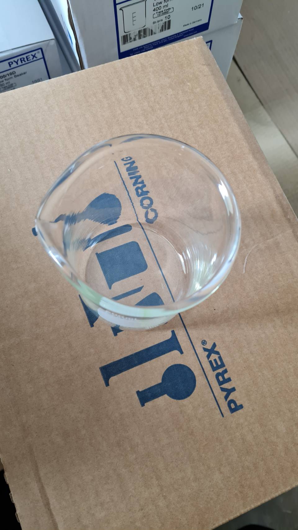 บีกเกอร์ทรงเตี้ยแบบหนา / Beaker, Low Form, Griffin, Heavy Duty, PYREX