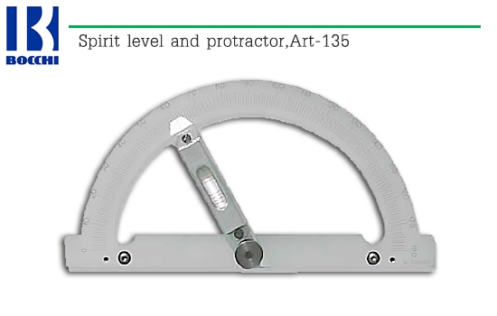 BOCCHI,Spirit level and protractor,Art-135