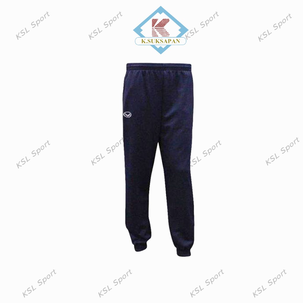 Grand Sport กางเกงวอร์มสีล้วน ขาจั๊ม 06-184