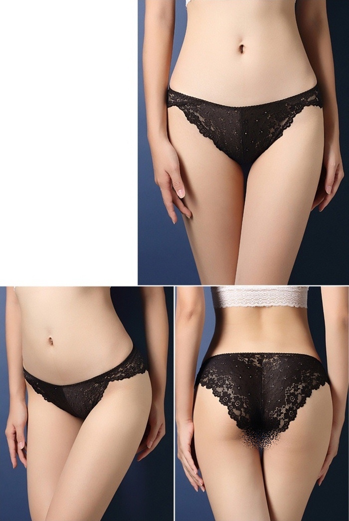 NA074-A กางเกงในเซ็กซี่ กางเกงในผ้าลูกไม้ลายสวยๆตรงขอบด้านบนเป็นยางยืด และด้วยเฉดสีแนวคลาสสิคทำให้เพิ่มความรู้สึกที่ดูแล้วเรียบหรูดีมากค่ะ ***เป็นอีกรหัสที่คนรักลูกไม้ไม่ควรพลาดด้วยประการทั้งปวง