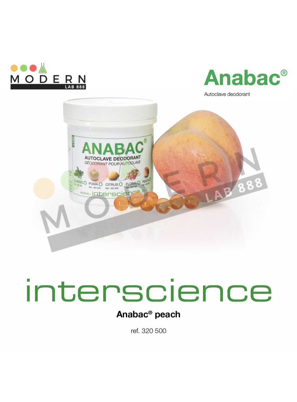 Anabac® Autoclave deodorant เม็ดดับกลิ่นสำหรับหม้อนึ่งฆ่าเชื้อ