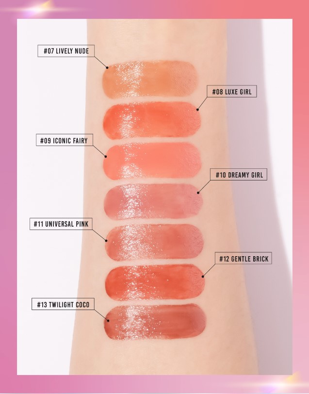 CATHY DOLL Wanna Shine Lipstick 3g. New Color #10 DREAMY GIRL เคที่ดอลล์ วันนาไชน์ ลิปสติกเนื้อวาว บำรุงริมฝีปาก 3g. เฉดสีใหม่ สี 10 DREAMY GIRL