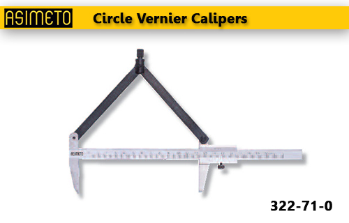ASIMETO,P67,Circle Vernier Calipers,322-71-0