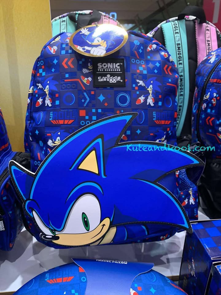 กระเป๋าสะพาย เป้ 14" Smiggle junior- Sonic