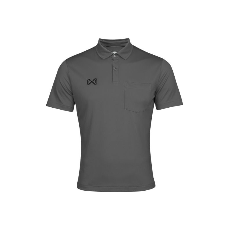 WARRIX เสื้อโปโลรุ่นใหม่วาริกซ์ มีกระเป๋าสีล้วน ผ้านุ่มใส่สบาย WA-PLA330 วอริกซ์ แท้ 100% แดง/ดำ/เทา/น้ำเงิน/เหลือง