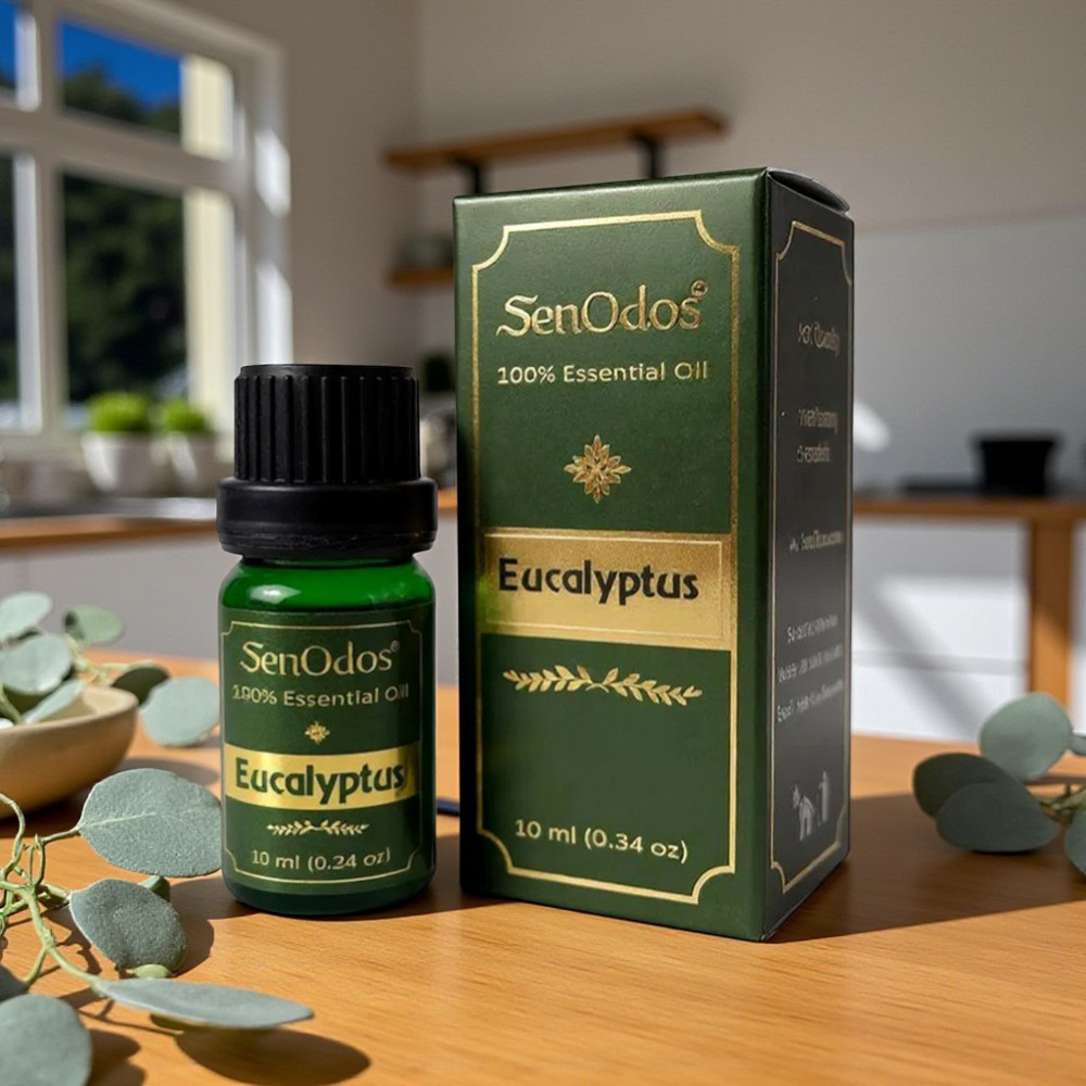 SenOdos น้ำมันหอมระเหยแท้ กลิ่นยูคาลิปตัส 10 ml. Eucalyptus Pure Essential Oils