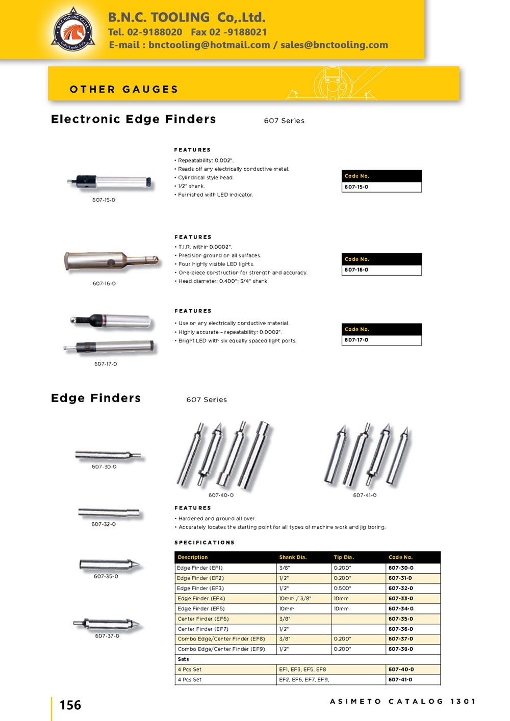 ASIMETO,P156,Edge Finders,607-30-0