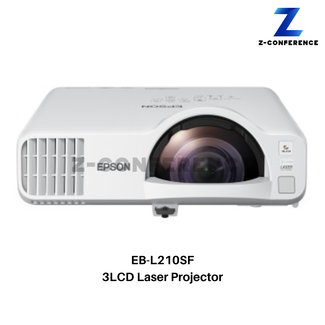 Projector Epson EB-L210SF 3LCD Wireless Full HD (4,000 lumens) Short Throw Laser Projector projector , โปรเจคเตอร์ , เครื่องฉายโปรเจคเตอร์ , โปรเจคเตอร์ดูหนัง , เครื่องโปรเจคเตอร์
