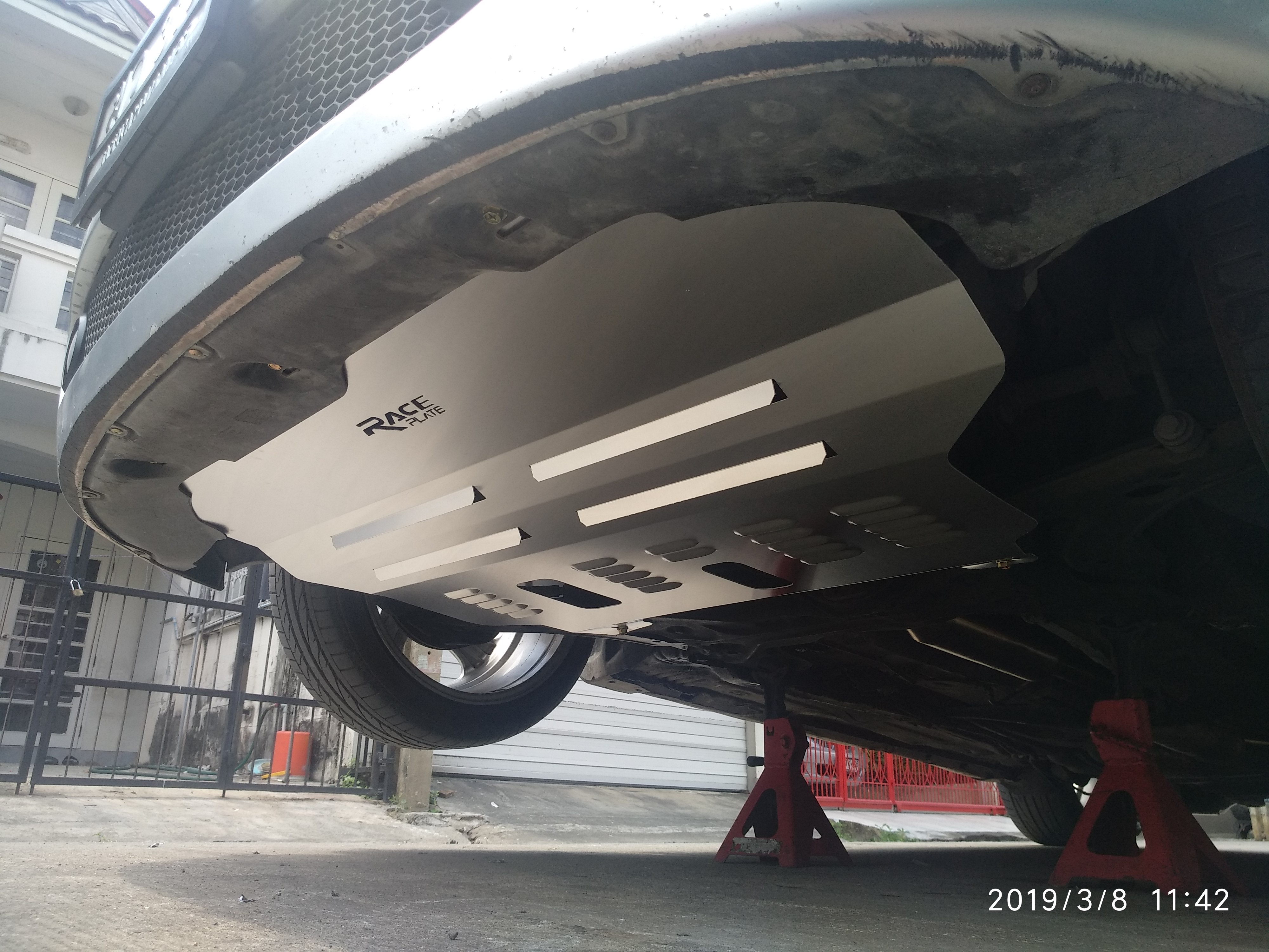 แผ่นปิดใต้ห้องเครื่องอลูมิเนียม Volkswagen New Beatle Raceplate_Undertray