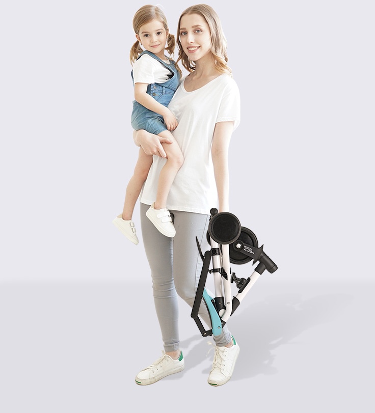 TP 21519 รถสามล้อเด็ก Nadle two-way stroller multi-function