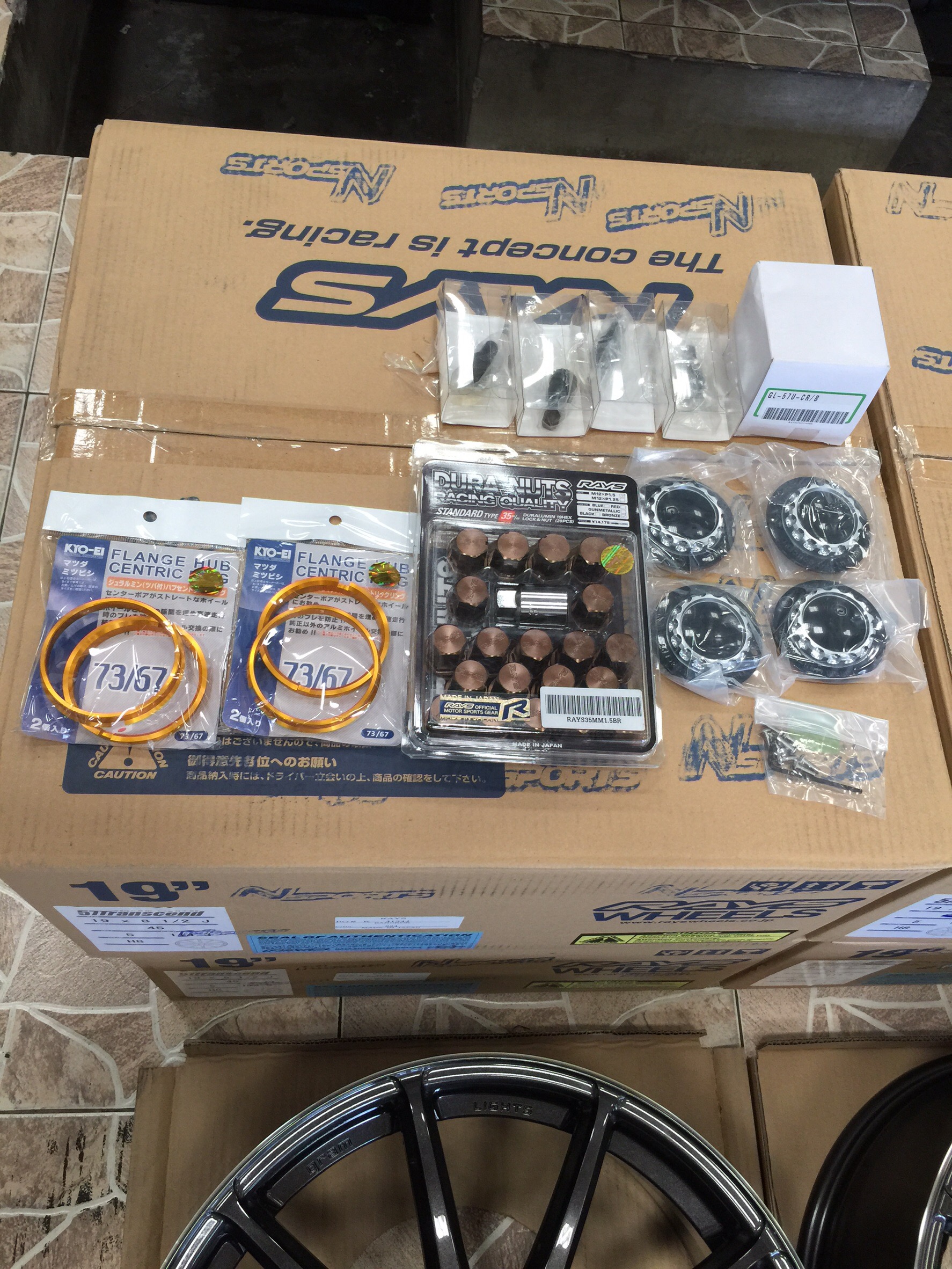 Mazda CX5 +57Transcend 19x8.5+45 5-114.3