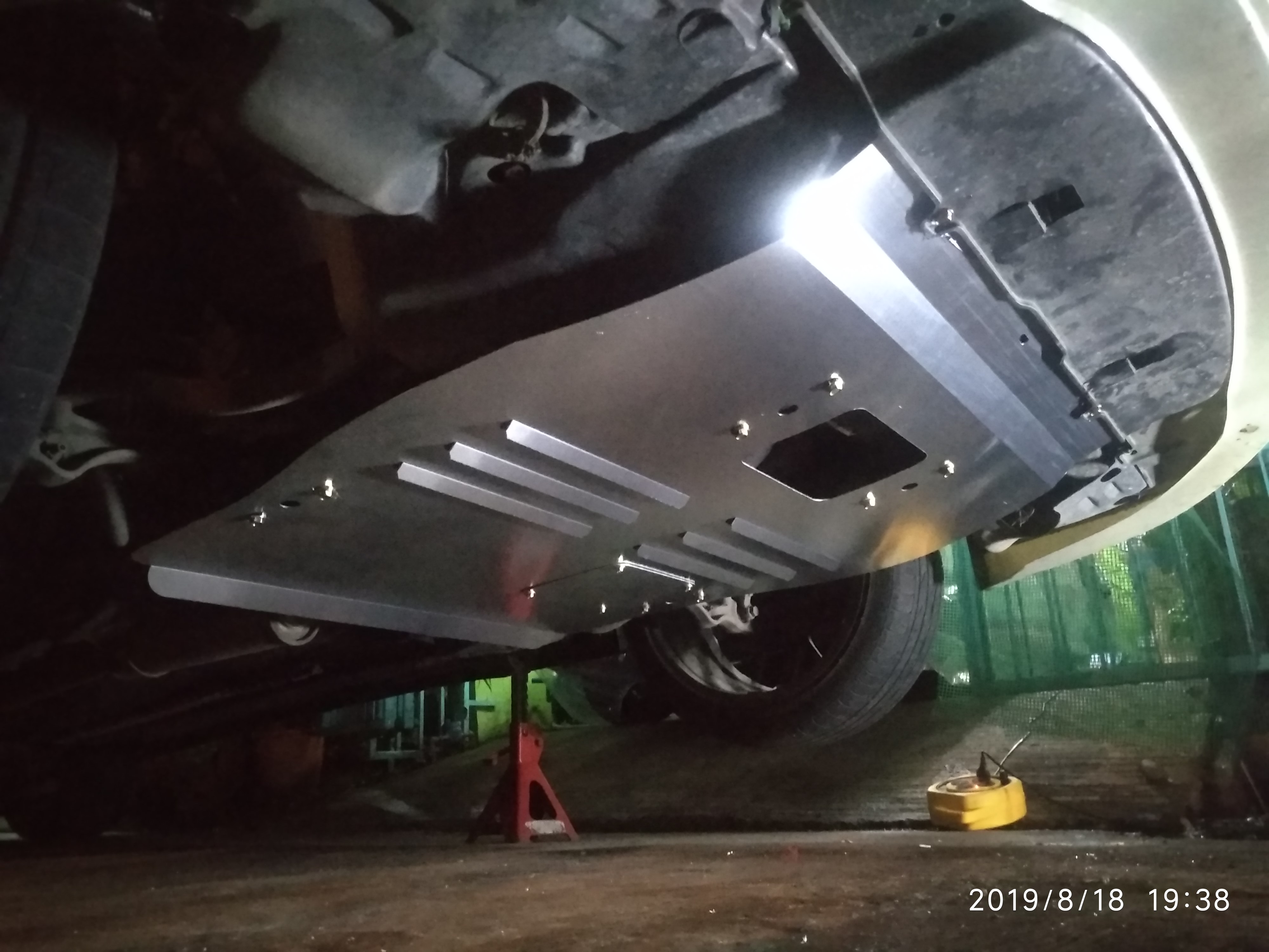 แผ่นปิดใต้ห้องเครื่องอลูมิเนียม Honda Accord G6 Raceplate_Undertray