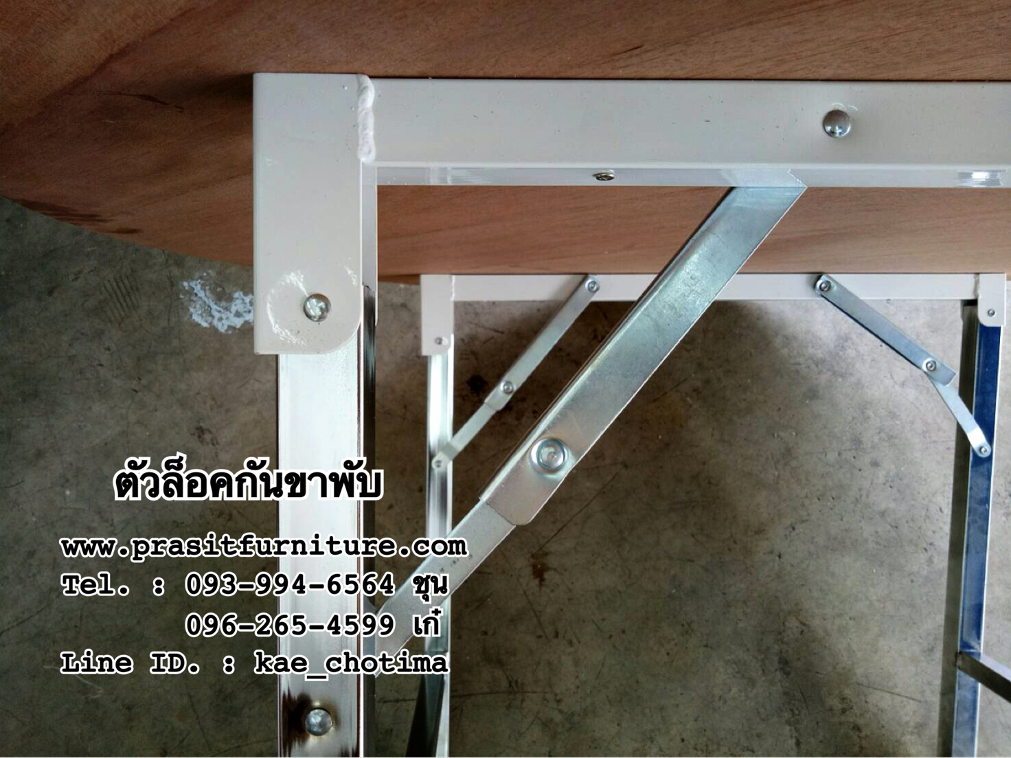 โต๊ะพับโฟเมก้ากลม ขนาด 4 ฟุต โต๊ะจีน โต๊ะประชุม โต๊ะอาหาร โต๊ะอเนกประสงค์