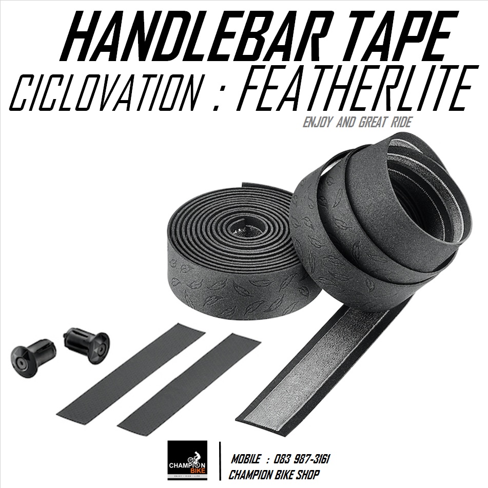 ผ้าพันแฮนด์เสือหมอบ CICLOVATION : ADVANCE FEATHER - HANDLEBAR TAPE สี KOM