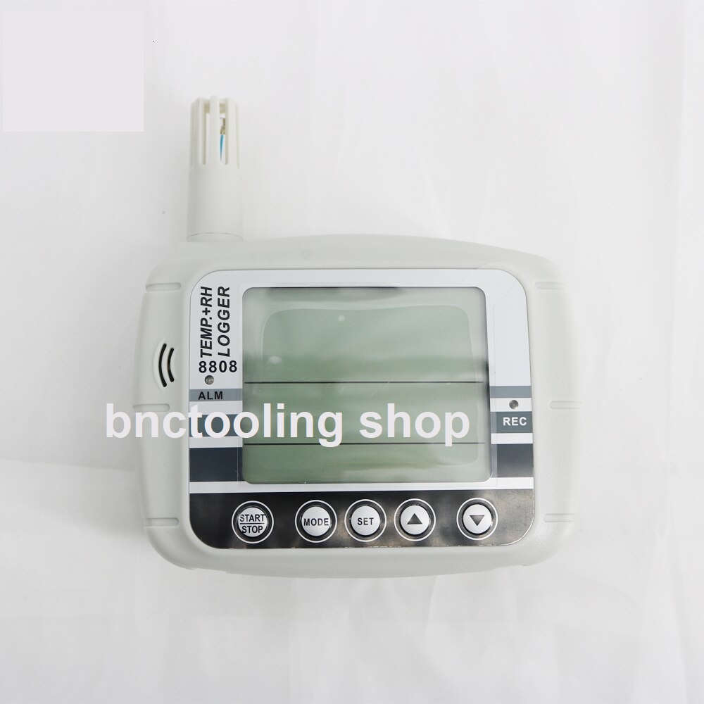 เครื่องบันทึก อุณหภูมิความชื้น, AZ8808 Large LCD Display Temperature and Humidity Recorder Button and PC programing are both Available.