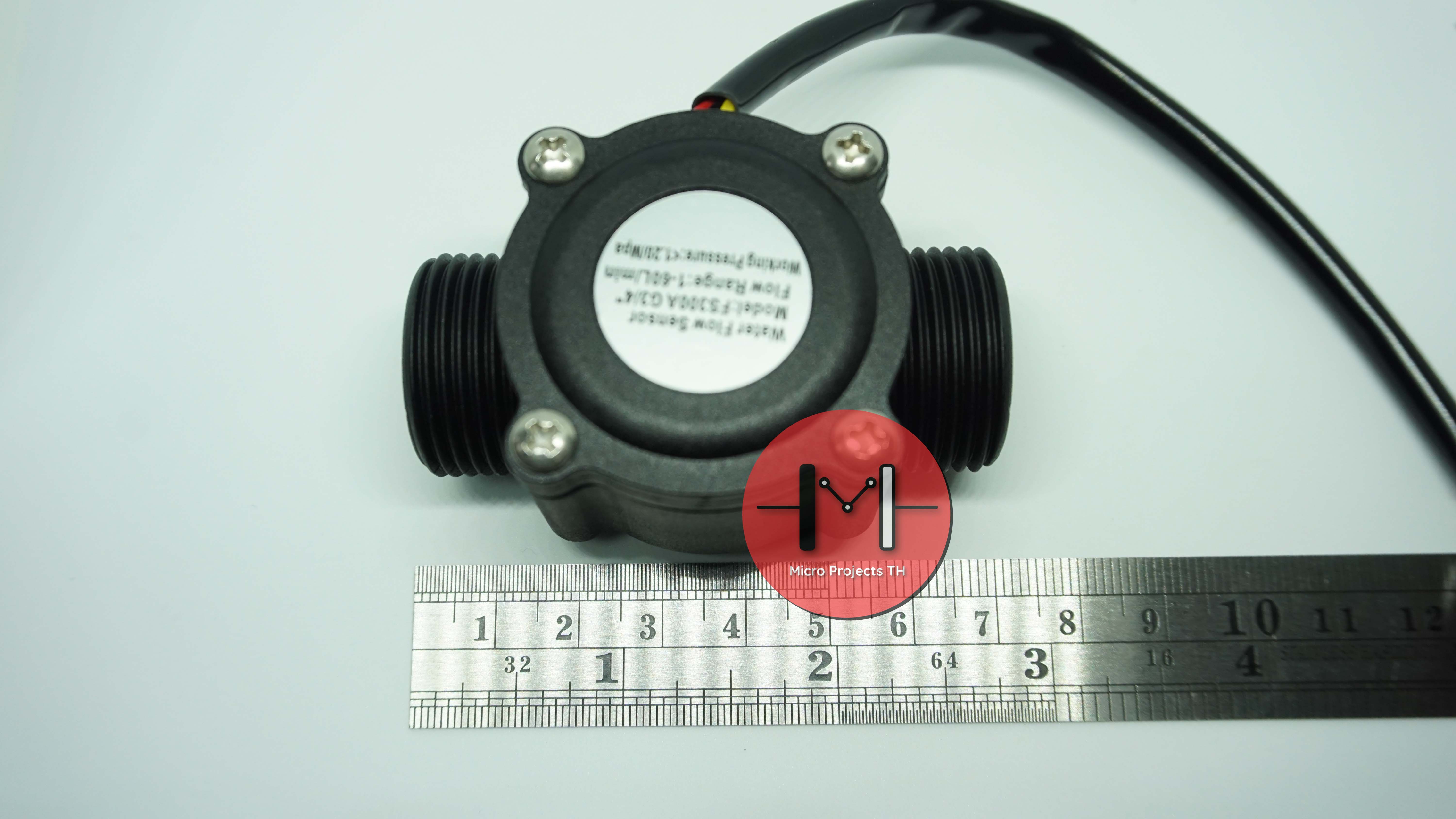 เซ็นเซอร์วัดอัตราการไหลของน้ำ(FS300A) Water Flow Sensor 1-60L/min 1.75MPa 6 หุน 3/4นิ้ว