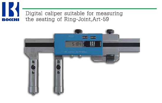BOCCHI,Digital caliper suitable for measuring the seating of Ring-Joint,Art-59