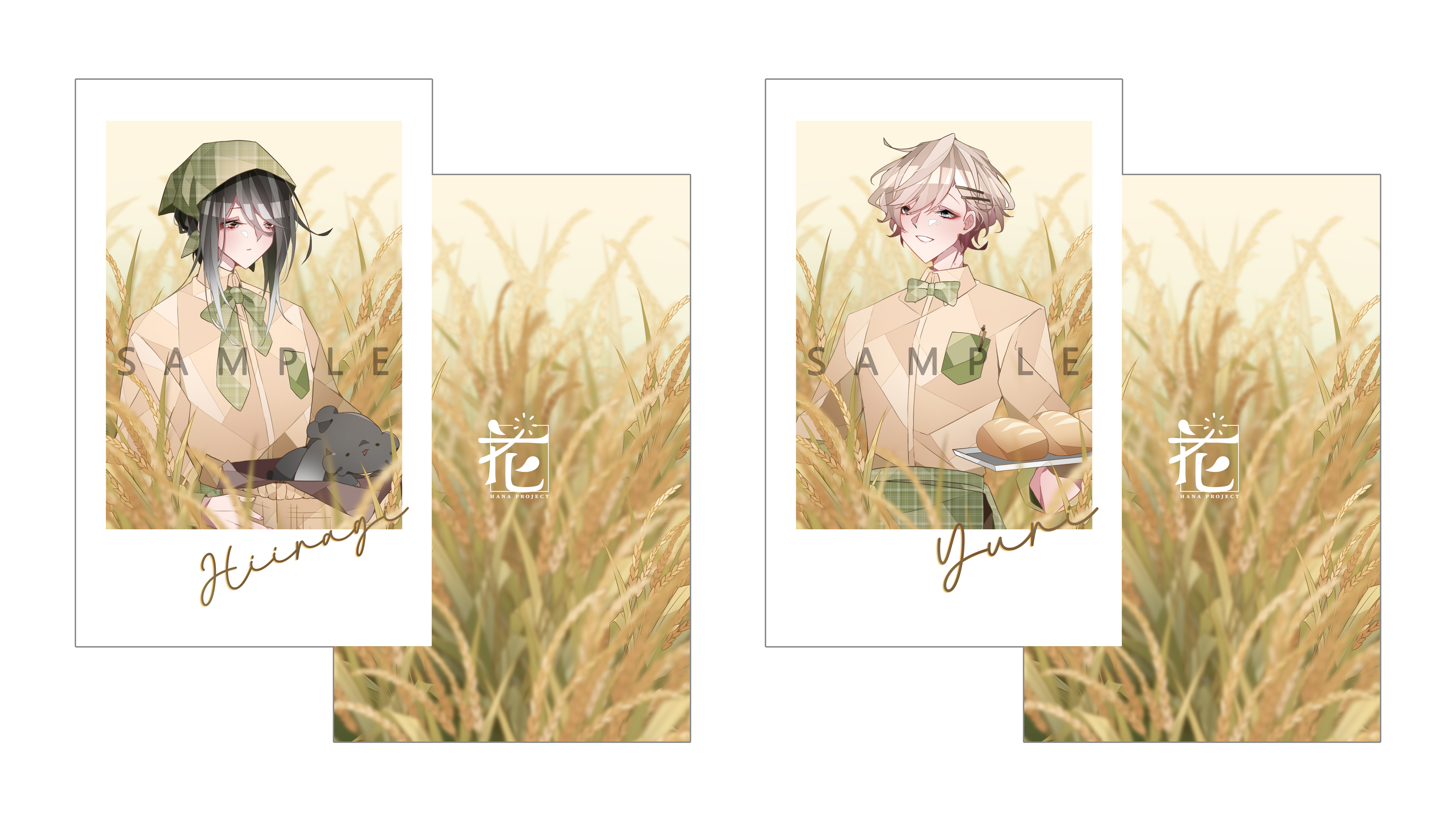 Hana Project : โปสการ์ด ลายทัมโปโปะ ต้นข้าว