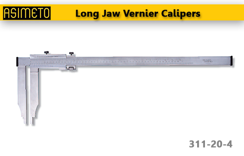 ASIMETO,P64,Long Jaw Vernier Calipers,311-12-3