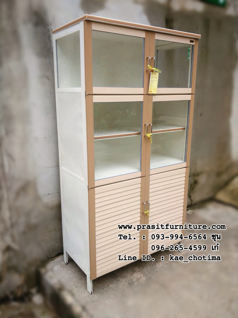 ตู้กับข้าวอลูมิเนียม เมทัลไลท์ Metalite ขนาด 3 ฟุต รุ่น CA202