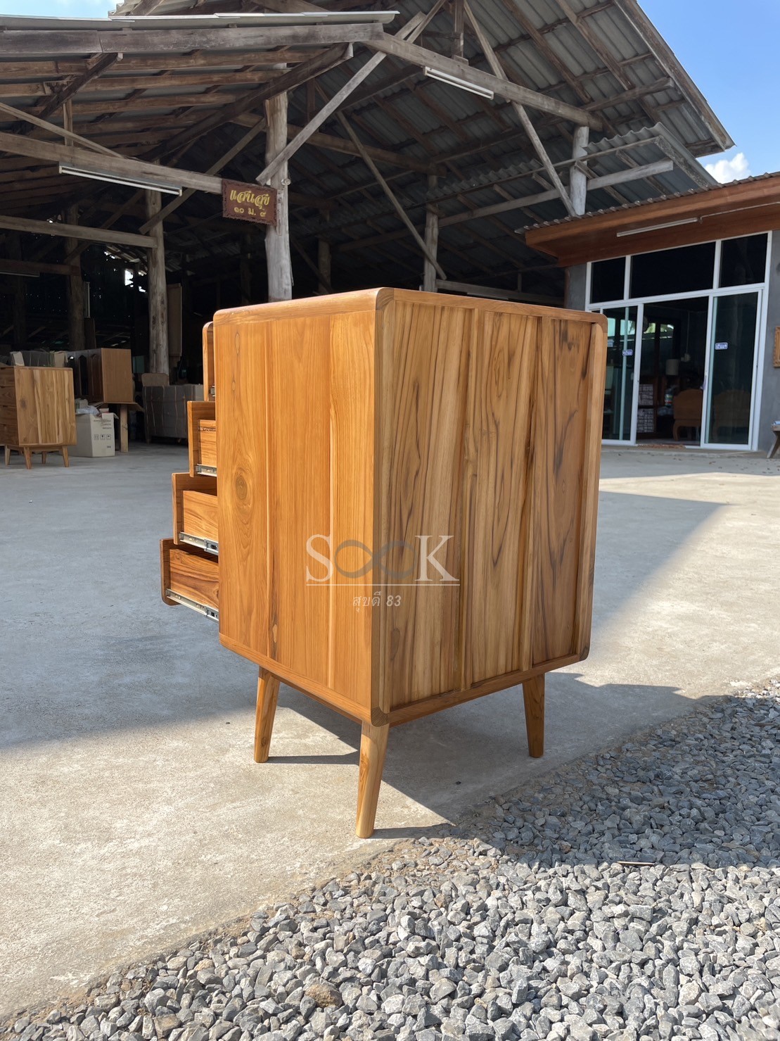 ตู้เอกสารมินิมอล 4 ลิ้นชัก