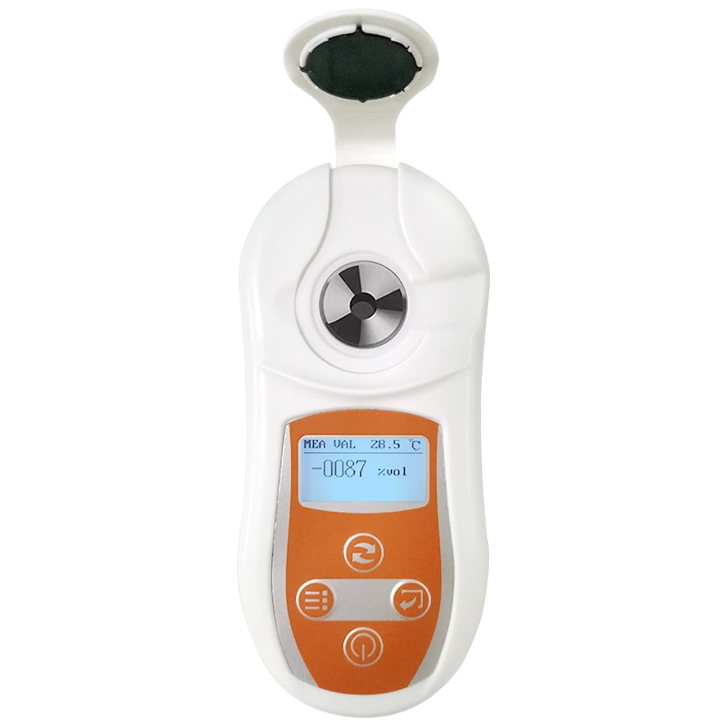 Digital Alcohol Concentration Meter 0.0-75 %VOL Ethanol Concentration Tester Liquor Power Tester Only for wine without color.