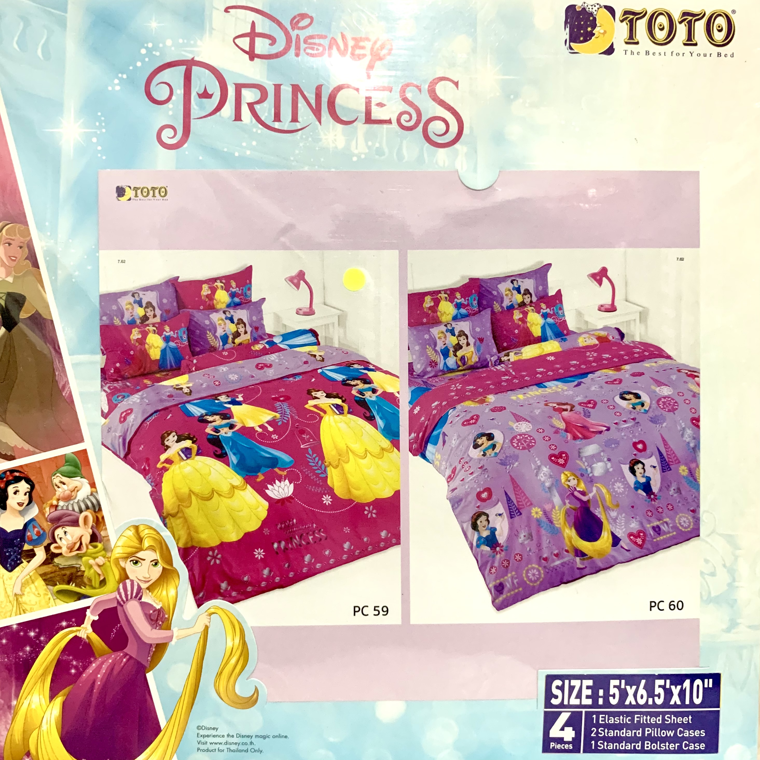 TOTO Disney Princess ( PC59 ) ขนาด 5 ฟุต