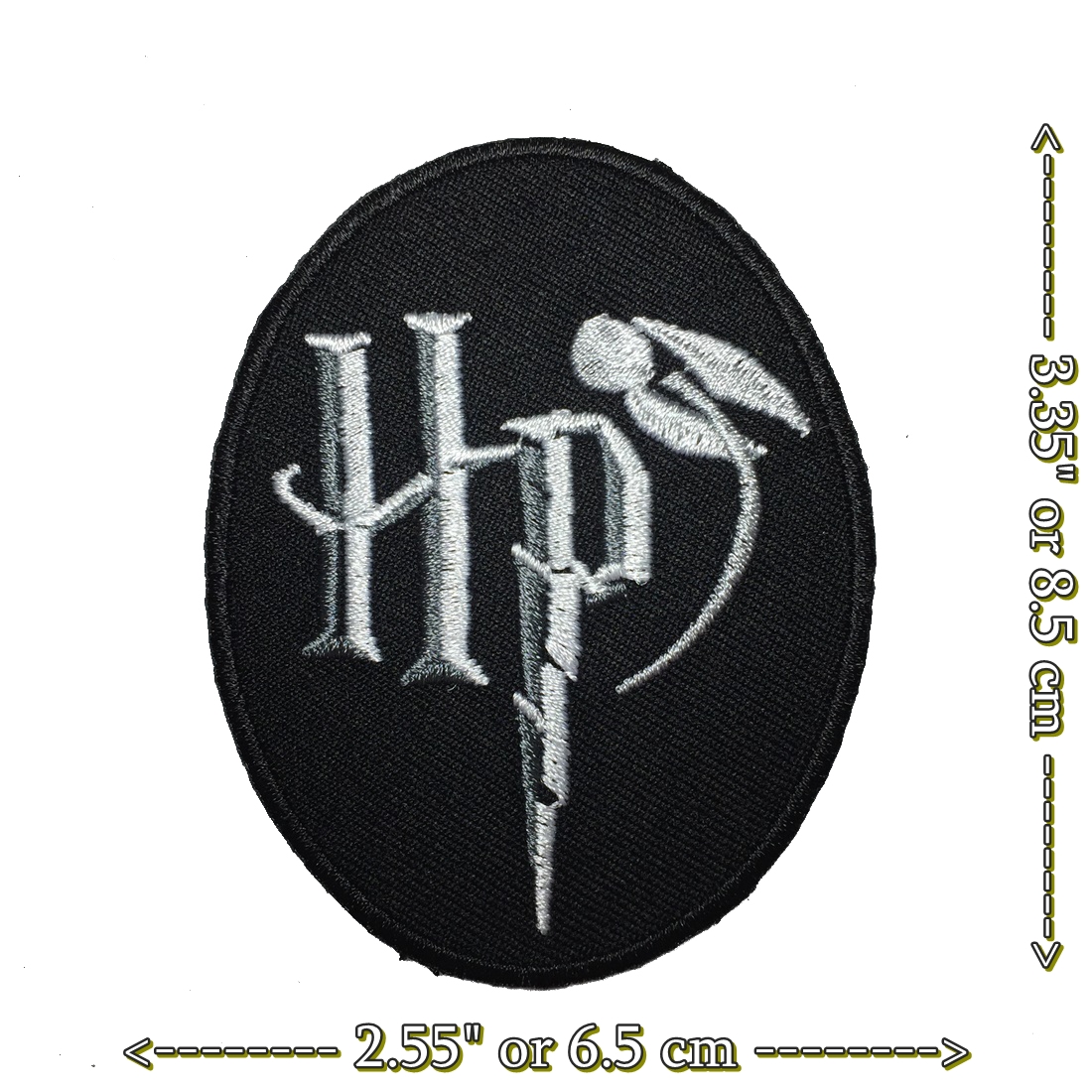 แฮรี่พอตเตอร์ ตัวรีดติดเสื้อ อาร์มรีด อาร์มปัก ตกแต่งเสื้อผ้า หมวก กระเป๋า แจ๊คเก็ตยีนส์ Movie Embroidered Iron on Patch