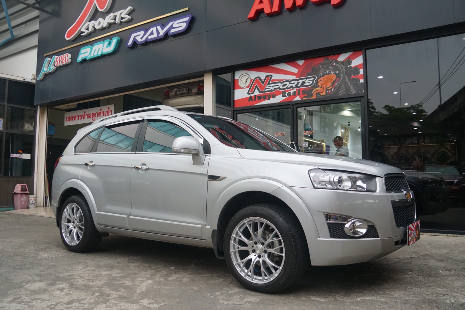 รีวิว Chevrolet Captiva + ล้อ WEDS SA20R 19x8.5+45 5-114.3