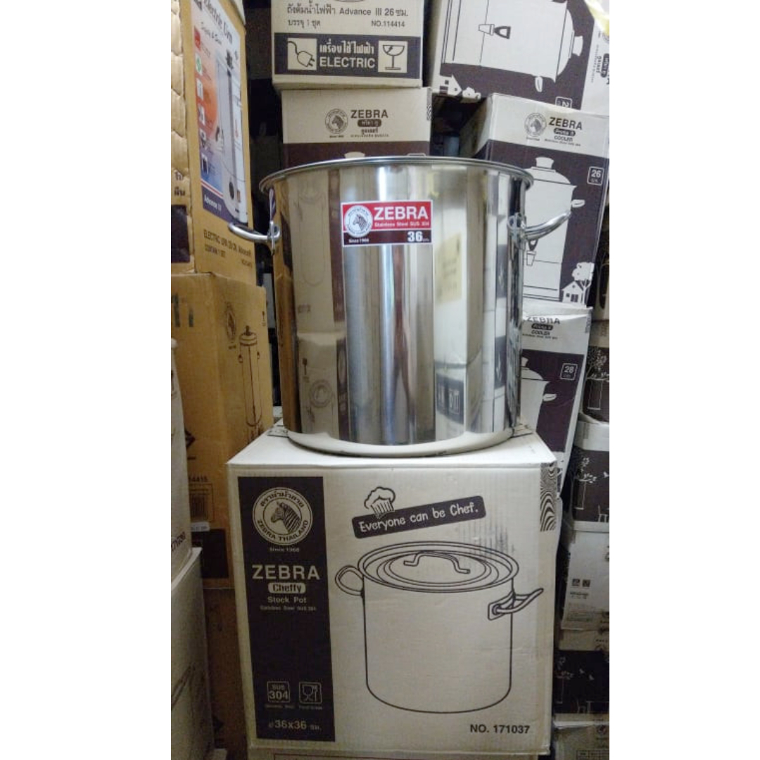 Zebra หม้อสตูว์ รุ่น Cheffy ตราหัวม้าลาย