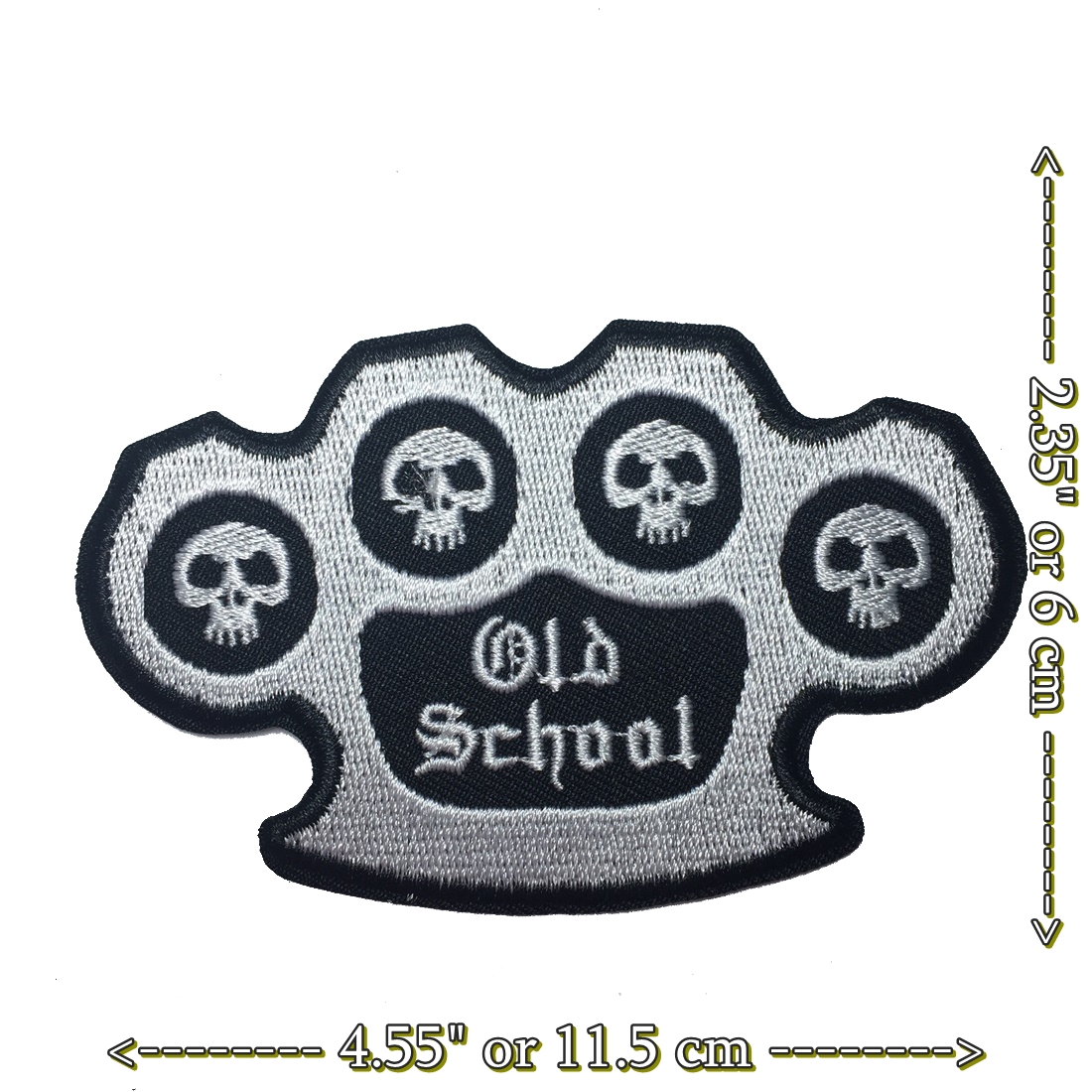 Old School แนวสตรีท ตัวรีดติดเสื้อ อาร์มรีด อาร์มปัก ตกแต่งเสื้อผ้า หมวก กระเป๋า แจ๊คเก็ตยีนส์ Hipster Embroidered Iron on Patch