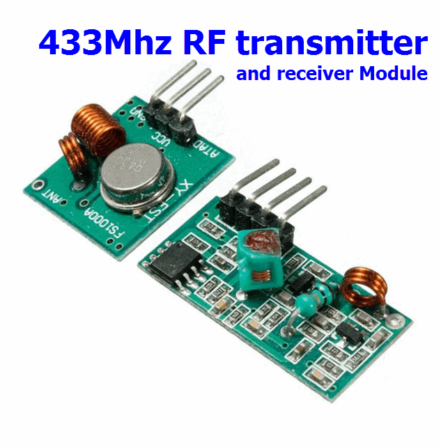 433Mhz RF transmitter and receiver Module for Arduino DIY 433mhz wireless