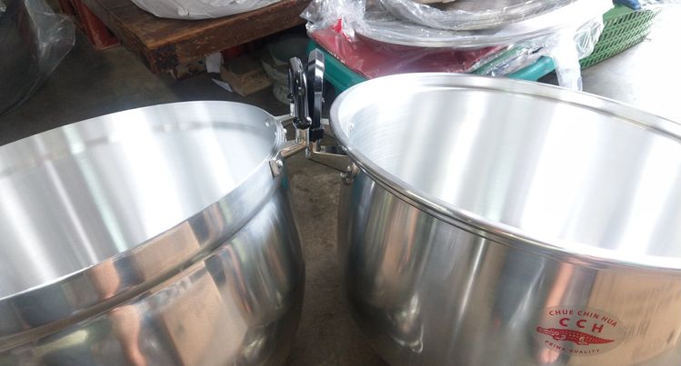 หม้ออลูมิเนียม แยกใบ (16-32 ซม.) ตราจระเข้ (ราคาต่อชิ้น)