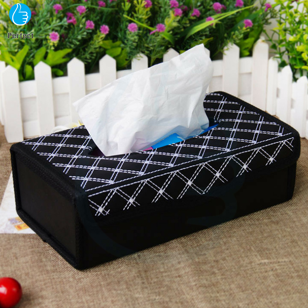 กล่องใส่ทิชชู่ในรถยนต์ ที่ใส่กระดาษทิชชู่ในรถ กล่องใส่กระดาษทิชชู่ Car Tissue Box รุ่น BY-162