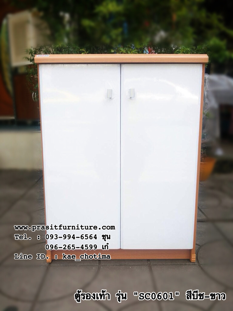 ตู้รองเท้า ขนาด 60 ซม. SC0601