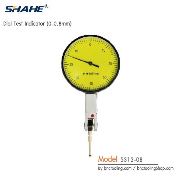 SHAHE,Dial Test Indicator (0-0.8mm),5313-08
