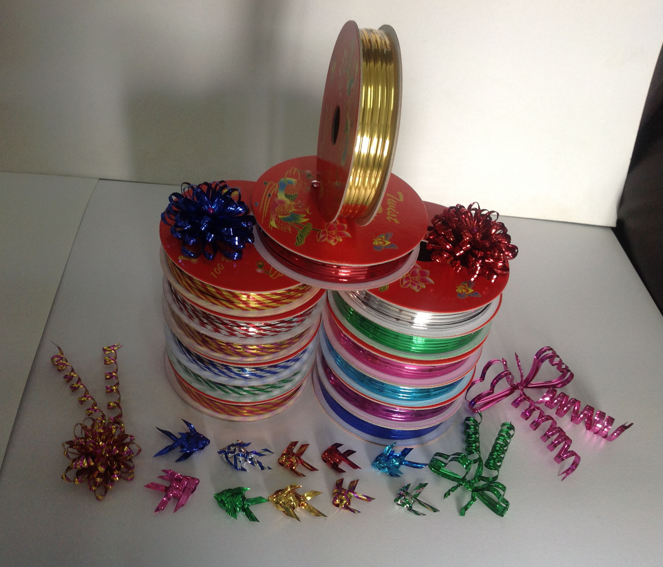 ลวดสี ลวดมัดปากถุง ลวดมัดปากถุงเบเกอรี่ ลวดมัดปากถุงขนม ลวดเบเกอรี่ ริบบิ้นลวด ลวดมัดสินค้า - ยาว 20 Y P&W,P&W TWIST-TIES P&W20Y-07