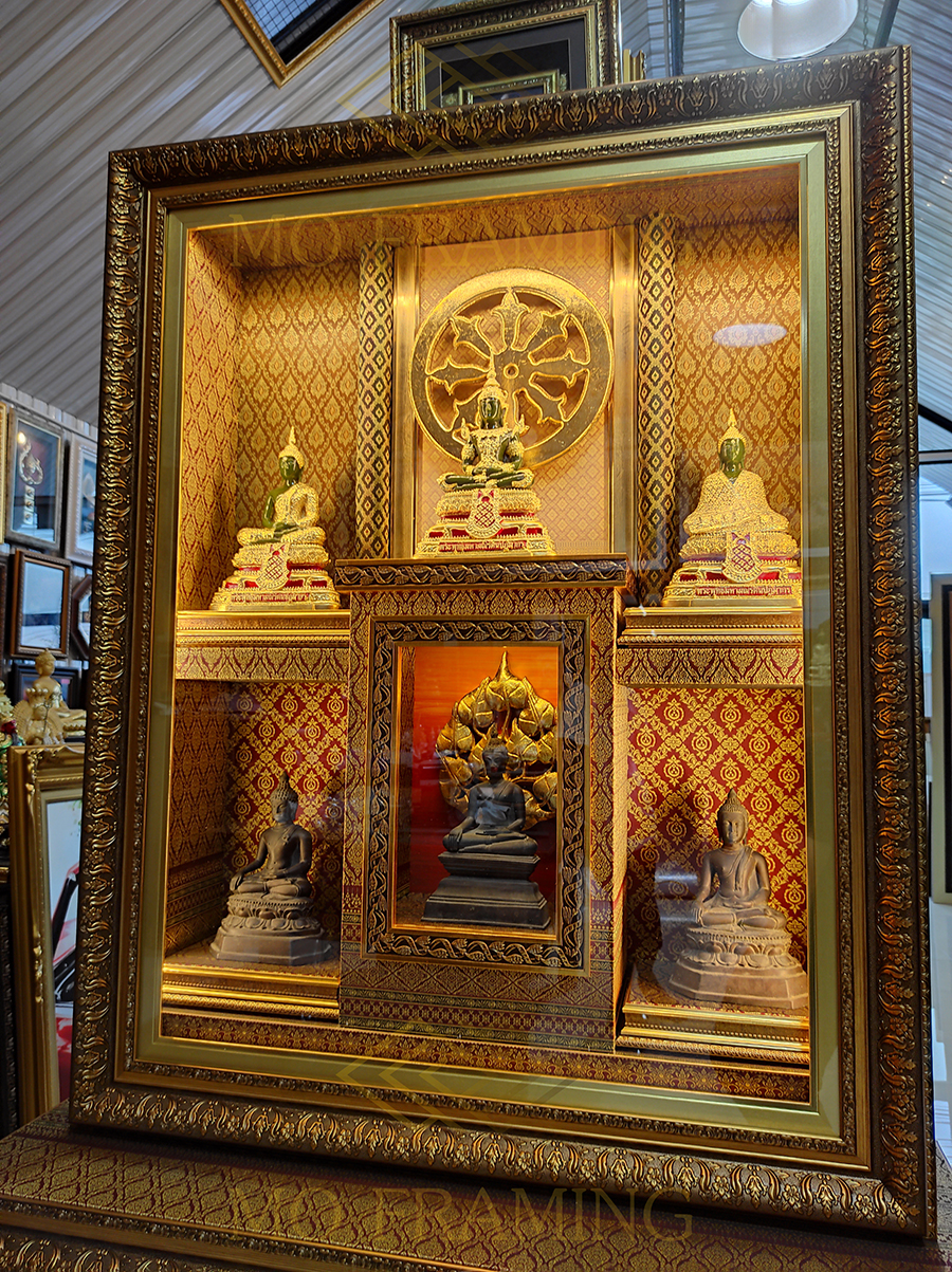 ตู้พระ ขนาดพระหน้าตัก 5-7 นิ้ว