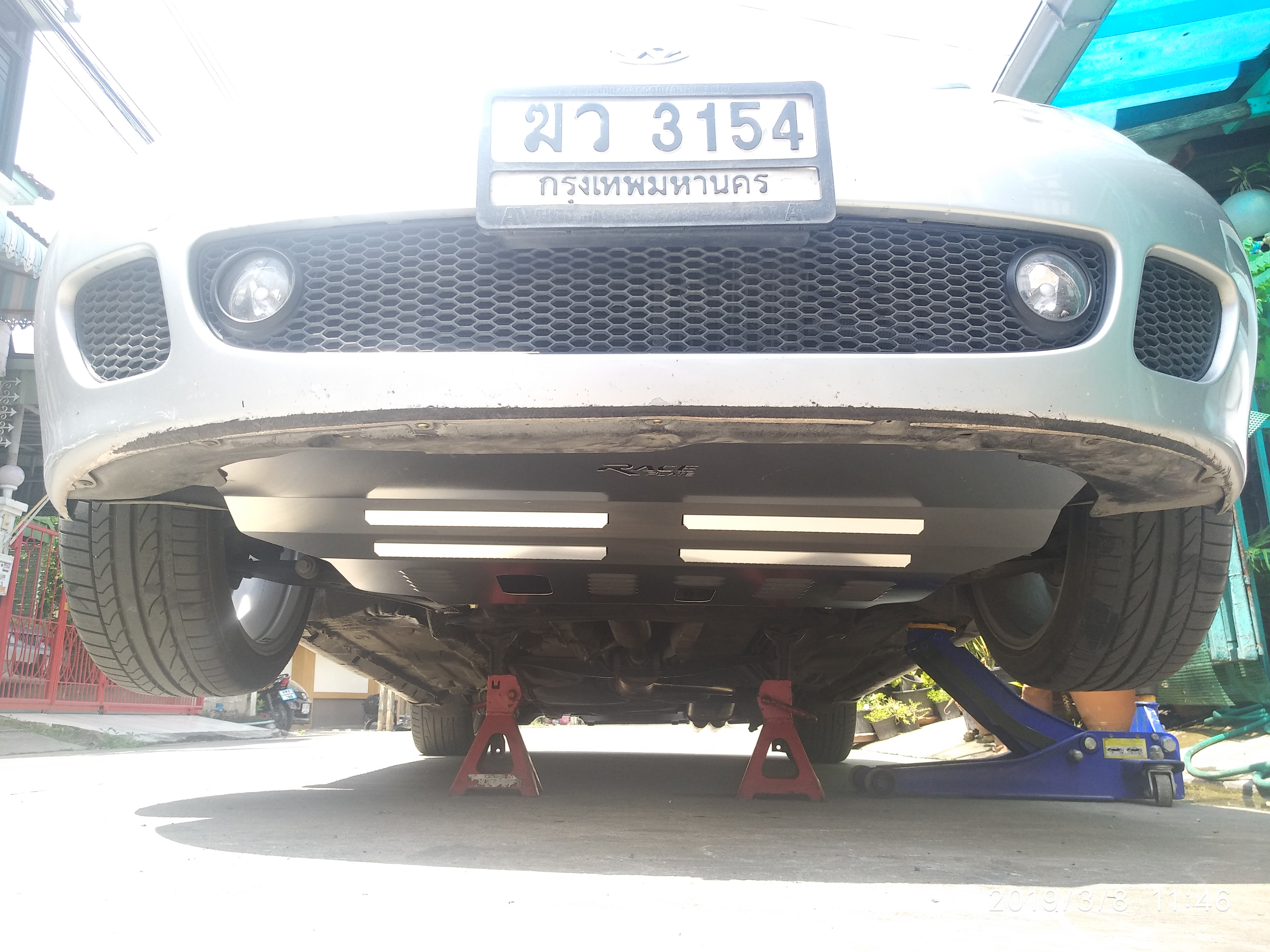 แผ่นปิดใต้ห้องเครื่องอลูมิเนียม Volkswagen New Beatle Raceplate_Undertray