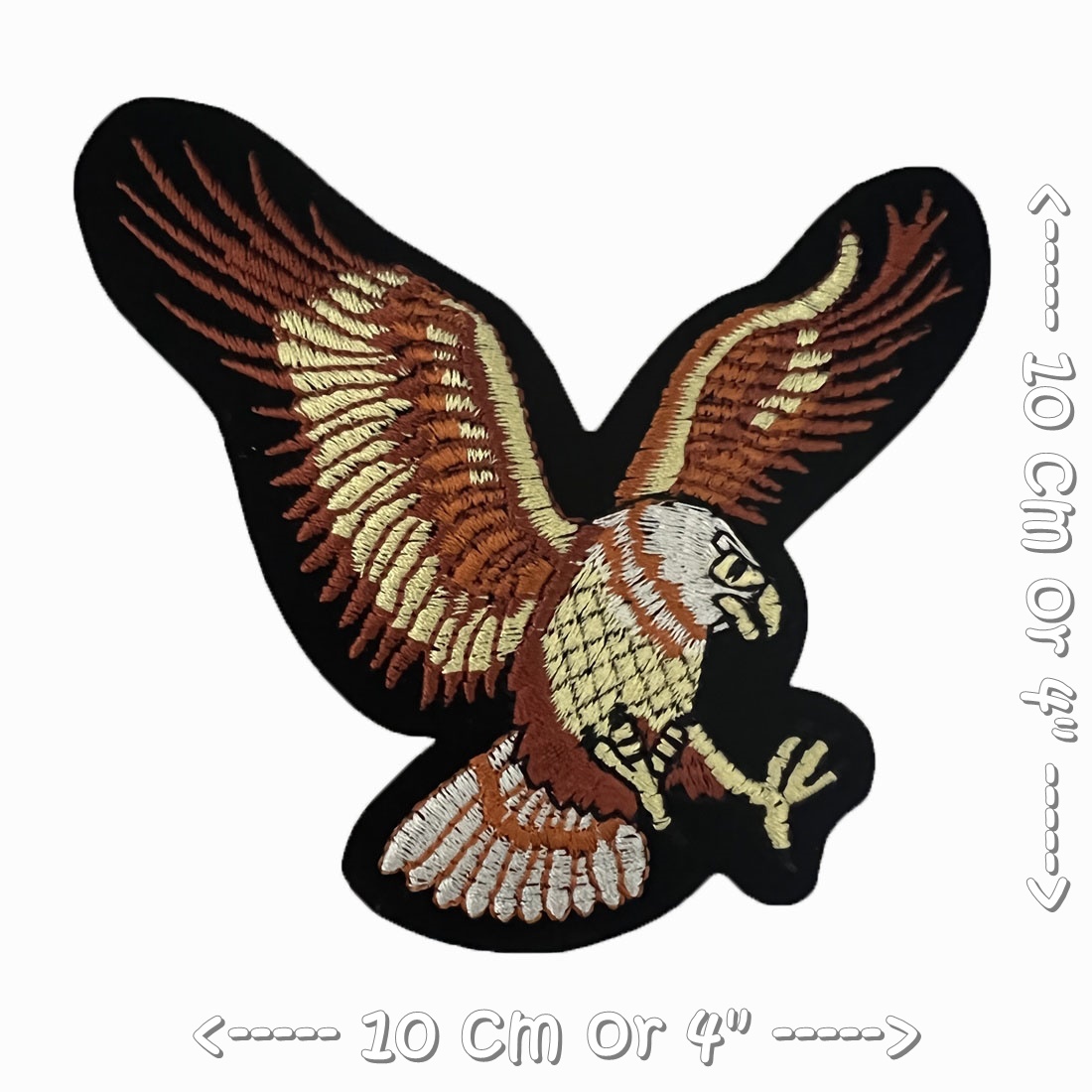 นกอินทรีย์ เหยี่ยว ตัวรีดติดเสื้อ อาร์มรีด อาร์มปัก ตกแต่งเสื้อผ้า หมวก กระเป๋า แจ๊คเก็ตยีนส์ Cute Creature Embroidered Iron on Patch