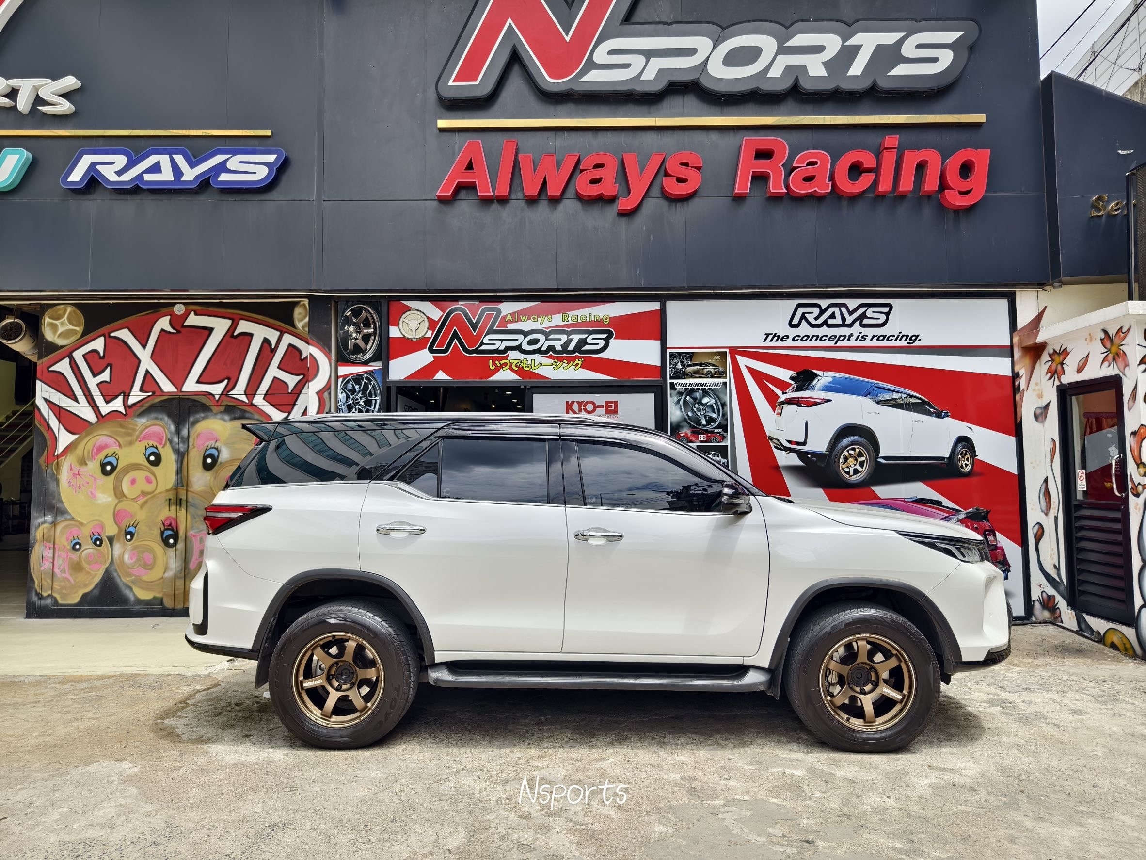 ล้อแม็กซ์ Rays TE37Progressive II 18x9+0 6-139.7 สี Bronze