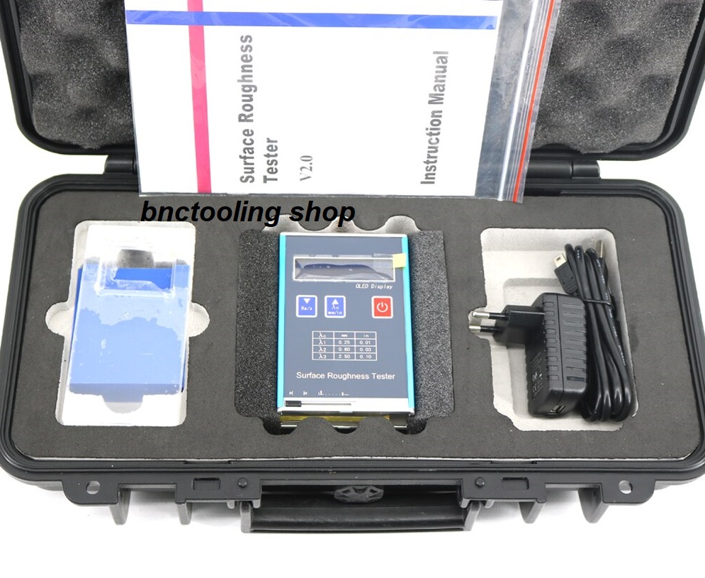 เครื่องวัดความเรียบผิว,Digital KR110 Surface Roughness Gauge Metal Non-metallic Surface.