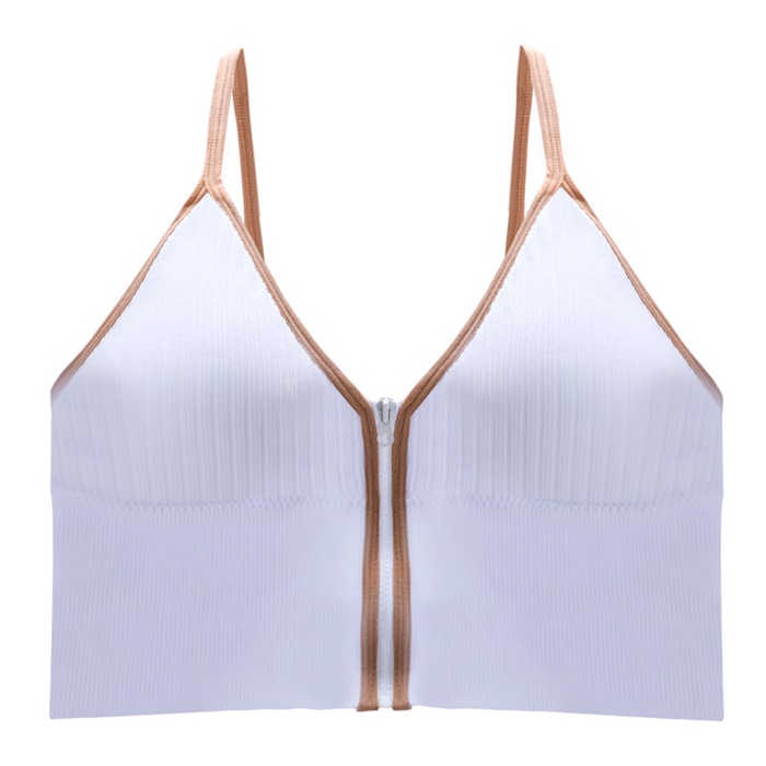 NA202 เสื้อบราสายเดี่ยวเอวลอยเซ็กซี่ ด้านในเป็นฟองน้ำถอด-ใส่ได้ ด้านหน้าเป็นซิปรูดผ่ากลางตามรูปเลยค่ะ