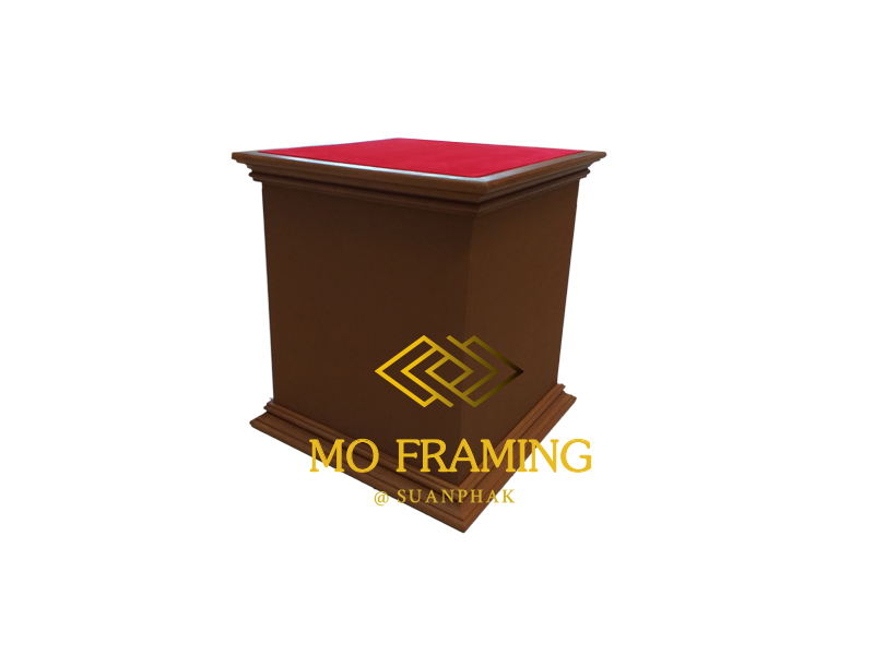 ฐานไม้สักวางรูปปั้น, ฐานวางพระ, ฐานวางองค์เทพ